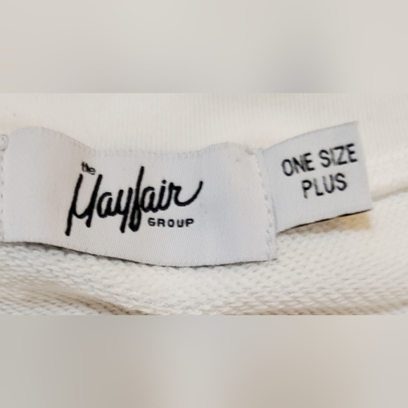 The Mayfair Group Vintage Crewneck Compassion Sweater ONE SIZE - Picture 7 of 10